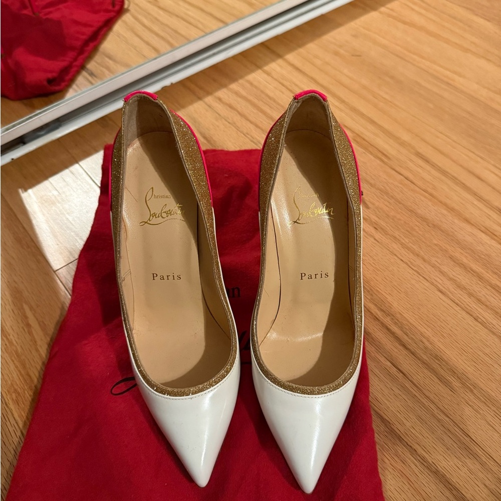 Beautiful Christian Louboutin’s in Excellent condition. Size 36 1/2 or 6.5